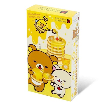 Okamoto Rilakkuma 2013 10's pack Latex Condom 10 pcs