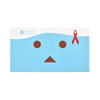 Okamoto 岡本 「阿楞紙箱人」加量潤滑 12 片裝 乳膠安全套 12 pcs