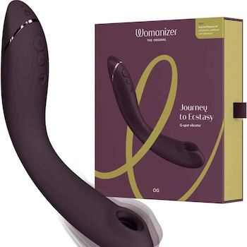 WOMANIZER OG Pleasure Air G spot Vibrator - # Dark Purple Dark Purple