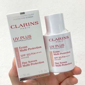 Clarins UV Plus Day Screen Multi Protection SPF50 Rosy Glow 30ml