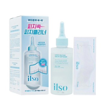 ilso Super Melting Serum Softener 150ml (Cotton Pad 40pcs) 1 Set