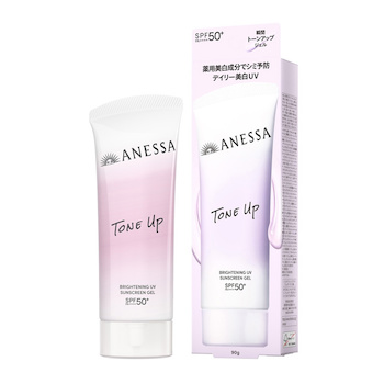 Anessa Tone Up Brightening UV Sunscreen Gel 90g