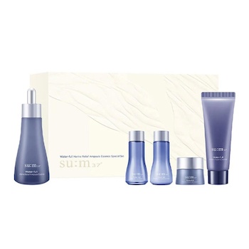SU:M37 Water full Marine Relief Ampoule Essence Set (Expired 2026 May) Set (EXP 26.5)