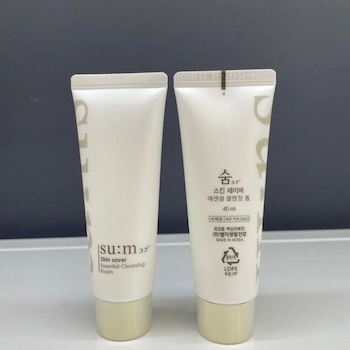 숨37 SU:M37 Skin Saver Essential Cleansing Foam 250ml (Set)