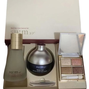 SU:M37 Secret Essence with Moisturizing Gel Cream Set Set