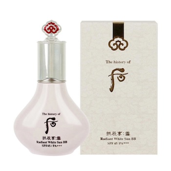 Whoo (The History Of Whoo) Radiant White Sun BB Cream (EXP: 2026 Aug) 40ml (No Box)