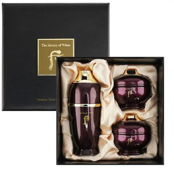 Whoo (The History Of Whoo) Hwanyu Imperial Youth Three piece travel set Set