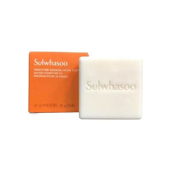 Sulwhasoo Signature Ginseng Facial Soap (EXP: 2026.Dec) 25g*10 pcs