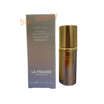 La Prairie Pure Gold Radiance Concentrate Revitalising Serum (Face Serum) 5ml (5 Bottles)