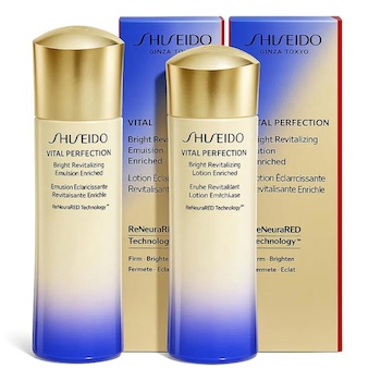 Shiseido VITAL PERFECTION Toner & Emulsion (Enriched) (150ml or 100ml or pair) Emulsion 100ml