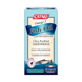 Catalo 家得路 奧米加3深海魚油精華 300粒 300 Softgels