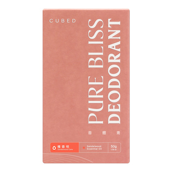 CUBED Pure Bliss Deodorant (Sandalwood Calm) 50g