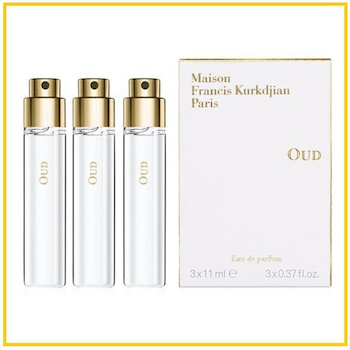 Maison Francis Kurkdjian MFK OUD EDP TRAVEL REFILLS DUO SET 11ML X3