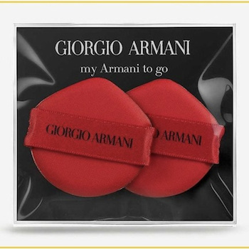 Giorgio Armani MY ARMANI TO GO CUSHION PUFF TWO PACK DUO SET 2PCS