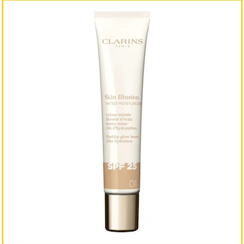 Clarins SKIN ILLUSION TINTED MOISTURIZER SPF25 01 40ML