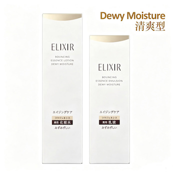 ELIXIR ELIXIR Bouncing Essence Dewy Moisture Set (170ml 130ml) set