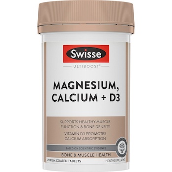 Swisse Swisse Ultiboost Magnesium, Calcium D3 120pcs