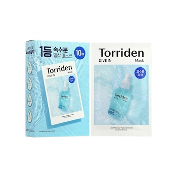 Torriden Torriden 低分子透明质酸保湿面膜 10pcs