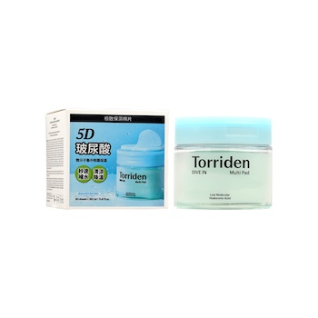 Torriden Torriden Dive In Low Molecular Hyaluronic Acid Multi Pad 80pcs