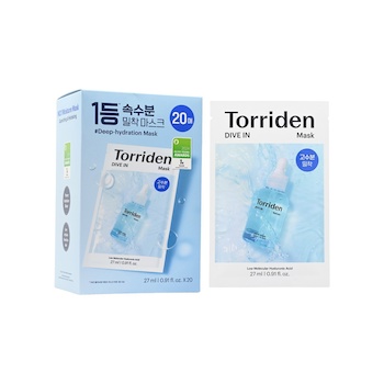 Torriden Torriden 低分子透明质酸保湿面膜 20pcs