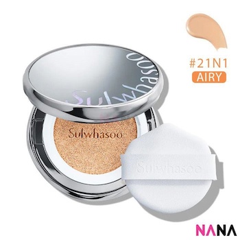 설화수 Sulwhasoo Sulwhasoo Perfecting Cushion Airy SPF50 PA 21N1 BEIGE Fixed Size