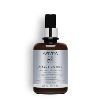 아피비타 Apivita Apivita 3 in 1 Cleansing Milk Face & Eyes 300ml