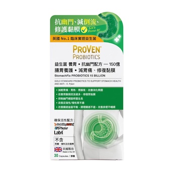 증명된 Proven Proven StomachFix Probiotics 15 Billion 30pcs
