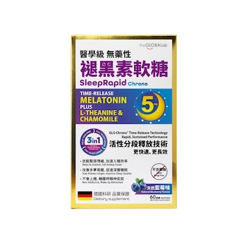 GLOBALAB The Globalab SleepRapid Chrono Melatonin Gummy 60pcs