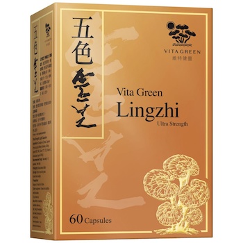 Vitagreen 維特健靈 Vita Green維特健靈五色靈芝 60pcs