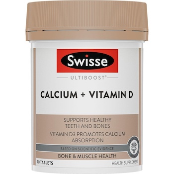 Swisse Swisse Ultiboost Calcium Vitamin D 90 Tablets