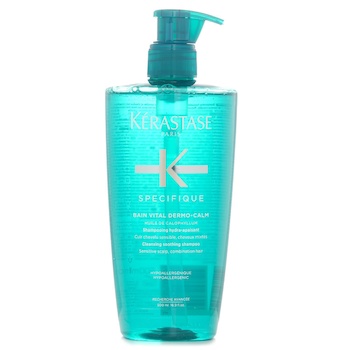Kerastase Kerastase Specifique Bain Vital DermoCalm Cleansing Soothing Shampoo (Sensitive Scalp, Combination Hair) 500ml