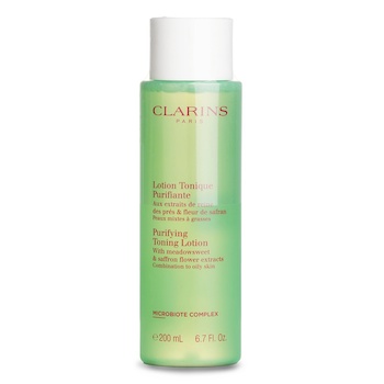 클라랑스 Clarins Clarins Purifying Toning Lotion with Meadowsweet & Saffron Flower Extracts Combination to Oily Skin 200ml