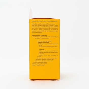 holdbody Holdbody Chewable C Zn BetaGlucan 100's Fixed Size