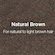 Natural Brown