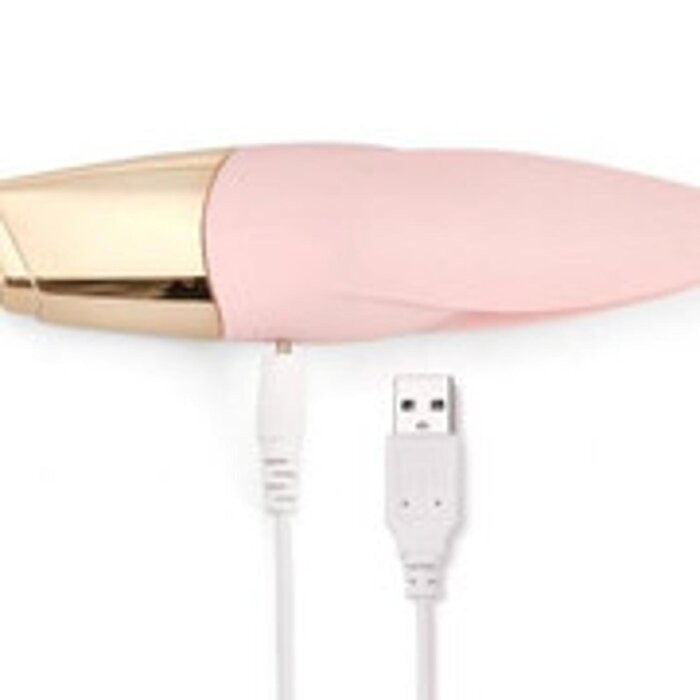 LaMome Speedo Tongue Rechargeable Rabbit Ears Clitoral and Nipple Vibrator BF-13074-04 Fixed SizeProduct Thumbnail