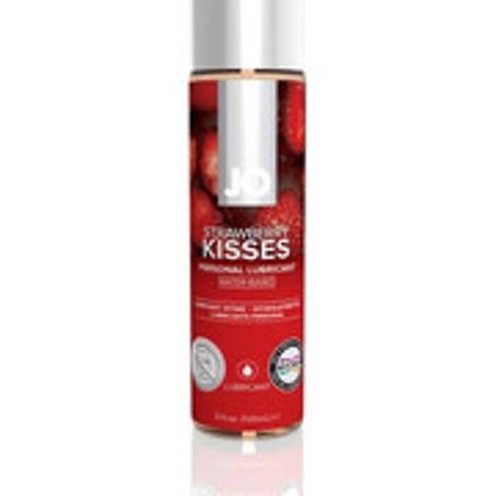 System Jo H2O Water-Based Lubricant - Strawberry - 30ml Fixed SizeProduct Thumbnail