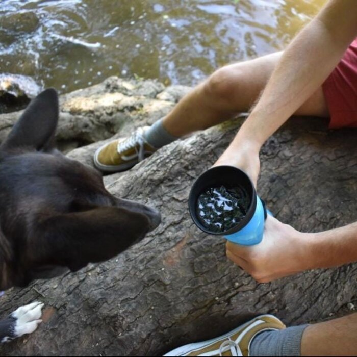 LESOTC LESOTC Portable Pet Water Bottle for Dogs - Blue  Product Thumbnail