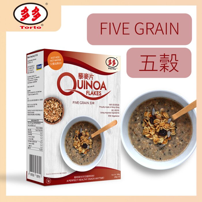 Torto Quinoa Flakes - Five Grain (168g)  Product Thumbnail