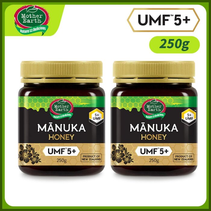 어머니 지구 Mother Earth [2 Bottles][UMF™ 5+] New Zealand Manuka Honey 250g [53071] Product Thumbnail