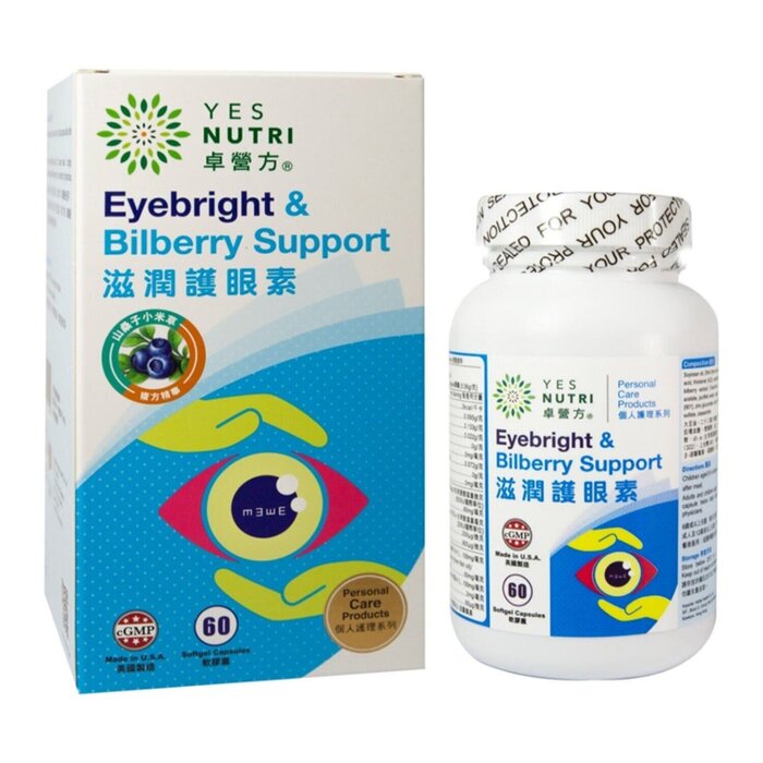 YesNutri Eyebright & Billbery Support 60&quot;S  Product Thumbnail