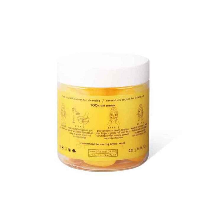 BHAWA Silk Cocoon Facial Soap 20gProduct Thumbnail