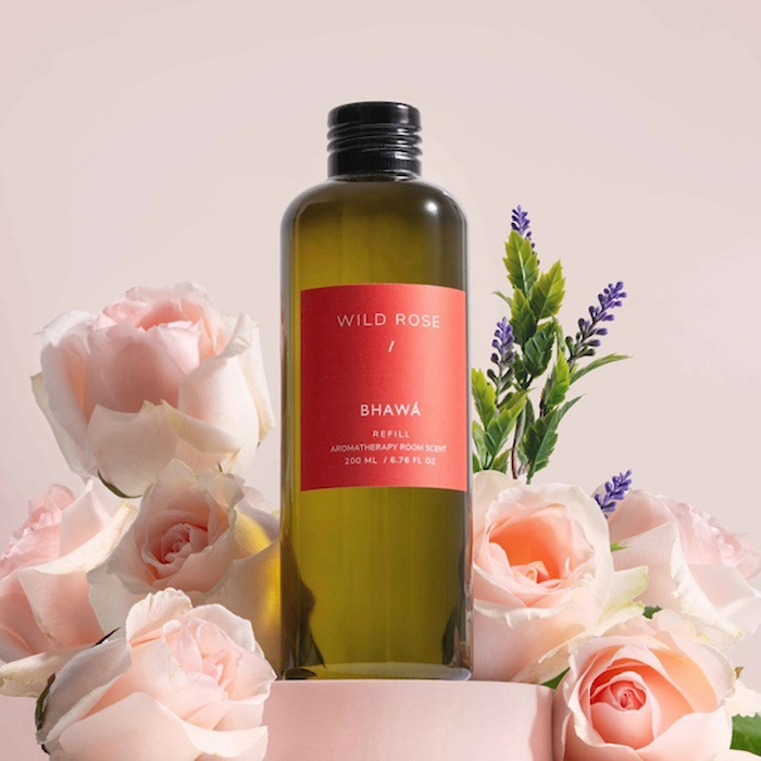 BHAWA Thailand SPA Aroma Diffuser Refill Wild Rose 200MLProduct Thumbnail