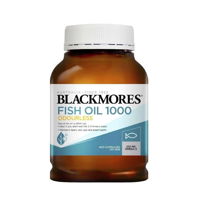 블랙모어스 Blackmores Blackmores - Odourless Fish Oil 1000mg 400 Cap  Product Thumbnail
