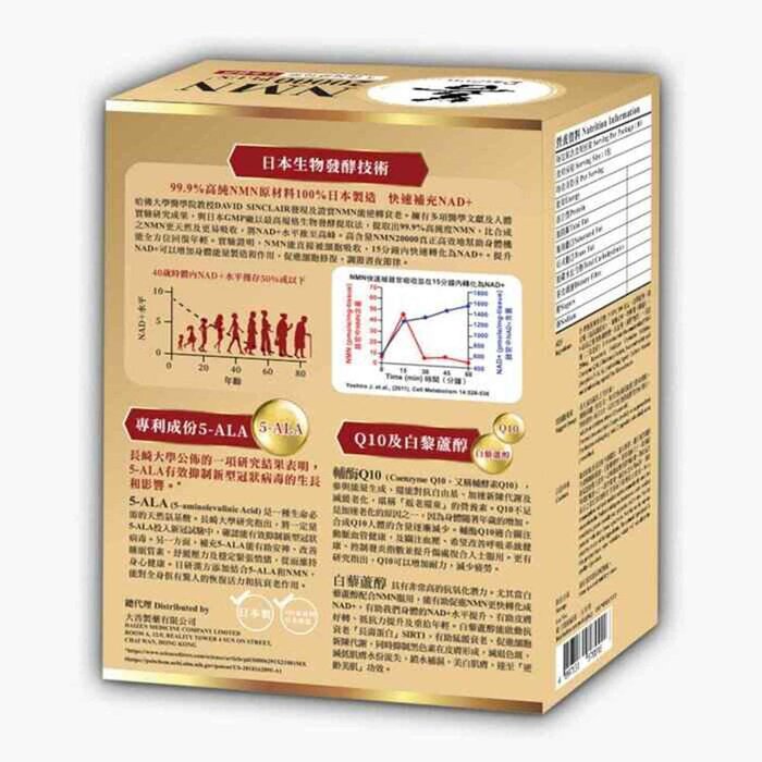 데이젠 DAIZEN NMN 20000PLUS 80 capsulesProduct Thumbnail