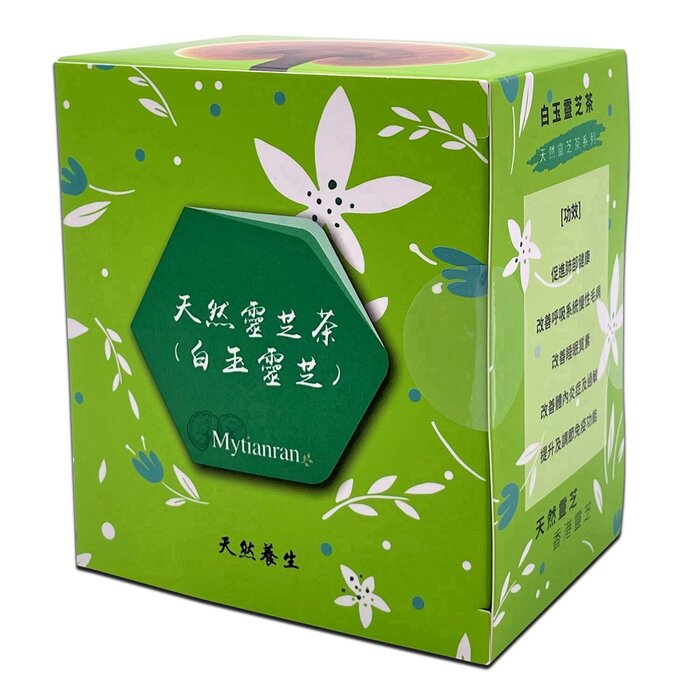 Mytianran [6折优惠] 白肉灵芝茶 [此日期最佳 2024.04] 10 packsProduct Thumbnail
