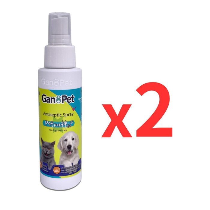 GanoPet [40% off] Antiseptic Spray 2pcs set [Expiry date 2025.07] (2pcs set) 100mlProduct Thumbnail