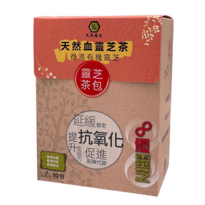 Mytianran 天然養生 [5折優惠] 天然血靈芝茶 (10包裝) (此日期前最佳 2025.07.13) (3件裝) 2gx10packsProduct Thumbnail