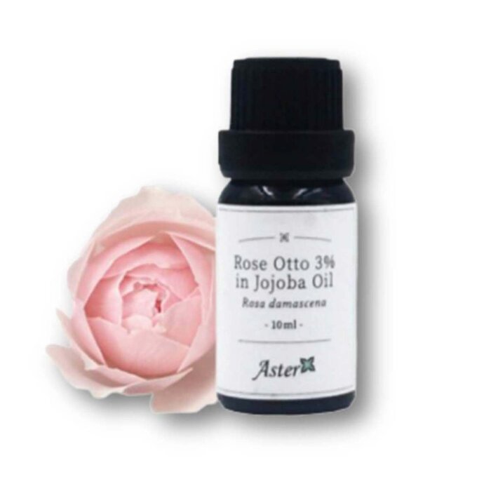 Aster Aroma Rose Otto Pure Essential Oil in Organic Jojoba Oil 10ml Fixed SizeProduct Thumbnail
