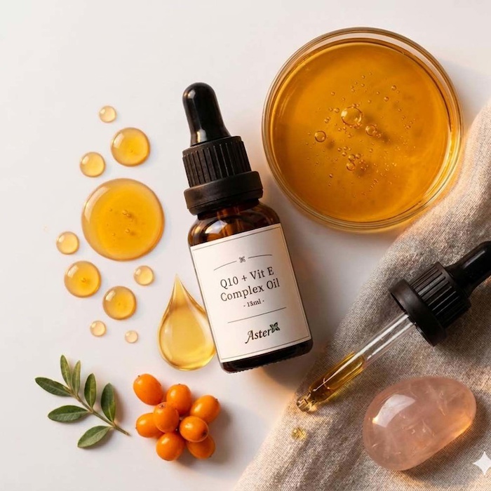 Aster Aroma Q10 Vit E Complex Oil 15ml Fixed SizeProduct Thumbnail