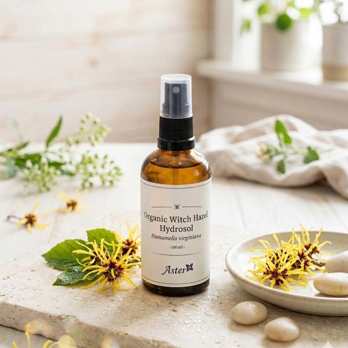 Aster Aroma Organic Witch Hazel Hydrosol 100ml Fixed SizeProduct Thumbnail